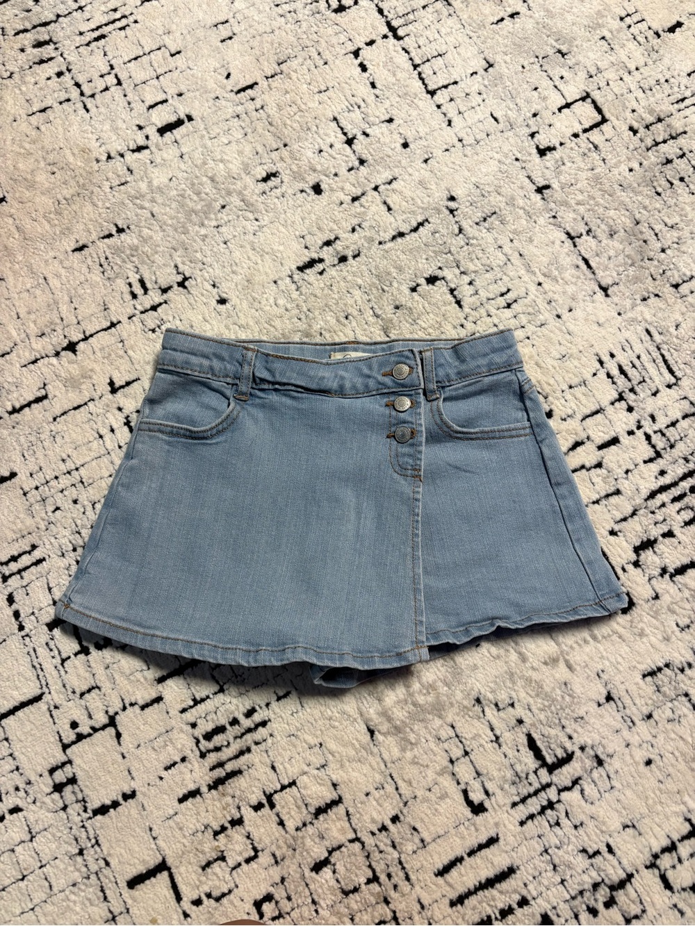 Girls Denim Skort